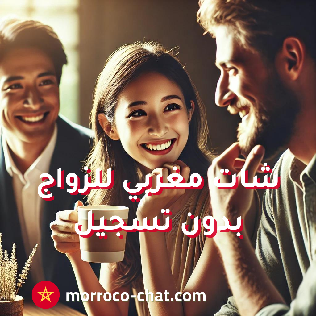 شات مغربي للزواج بدون تسجيل